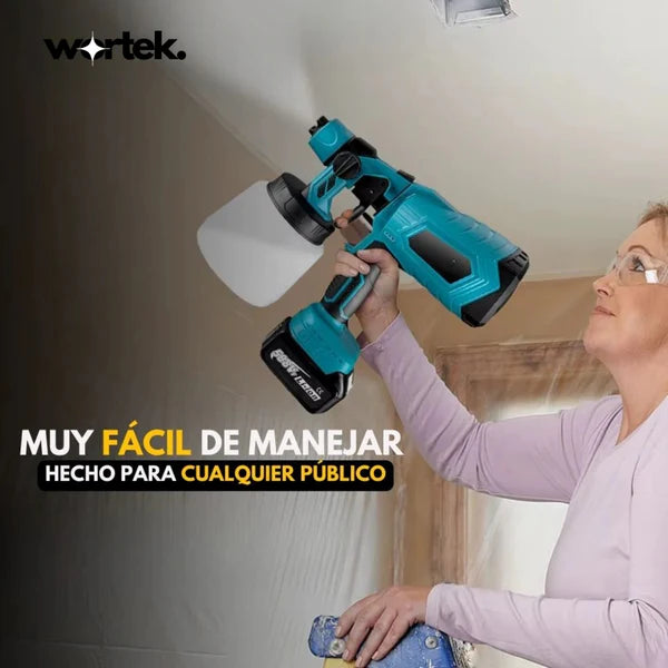 PISTOLA PULVERIZADORA INALÁMBRICA PROFESIONAL